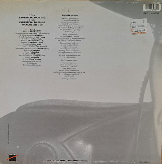 ALAIN BASHUNG - L'arrivée Du Tour