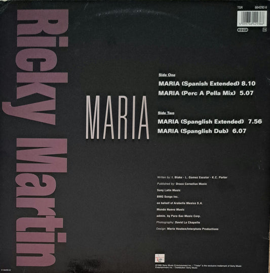 RICKY MARTIN - Maria (Remixes)