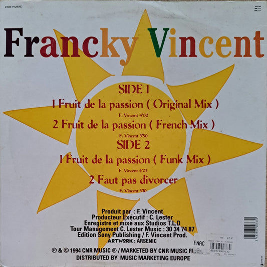 FRANCKY VINCENT - Fruit De La Passion