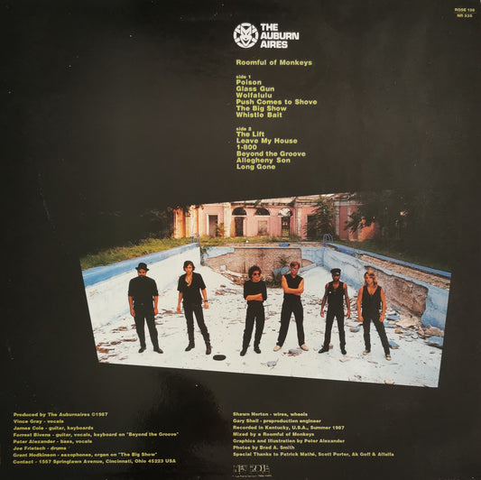 THE AUBURNAIRES - Roomful Of Monkeys