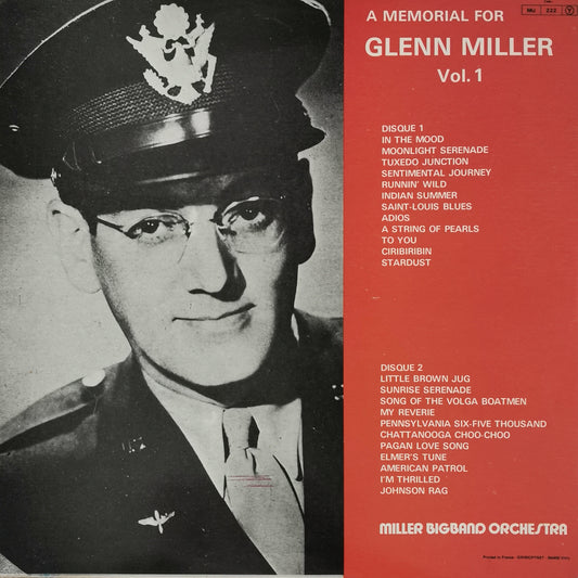 MILLER BIGBAND ORCHESTRA - A Memorial For Glenn Miller Vol.1