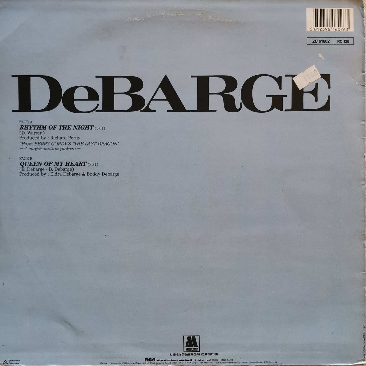 DEBARGE - Rhythm Of The Night