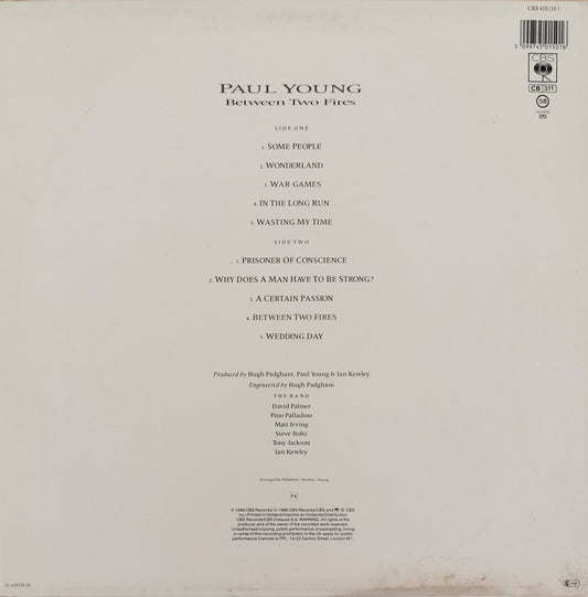 PAUL YOUNG - Between Two Fires