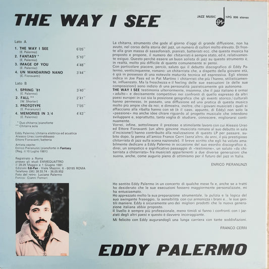 EDDY PALERMO - The Way I See
