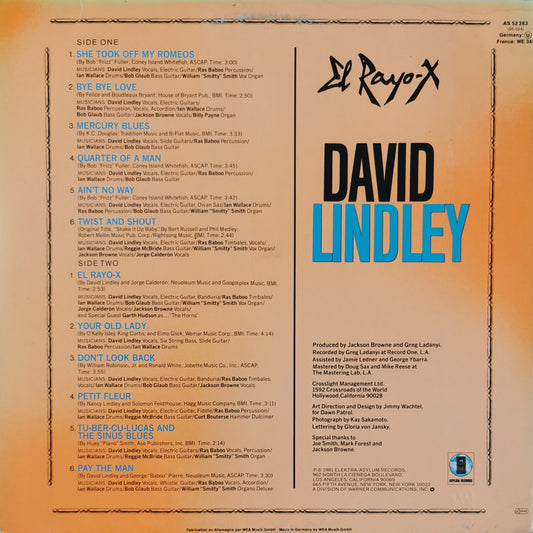 DAVID LINDLEY - El Rayo-X