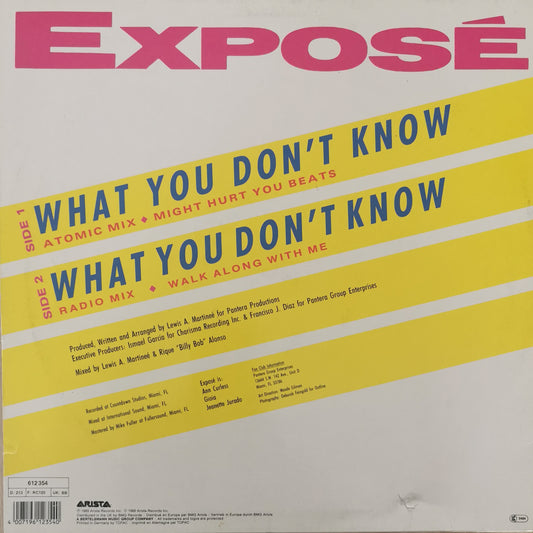 EXPOSE - What You Don't Know