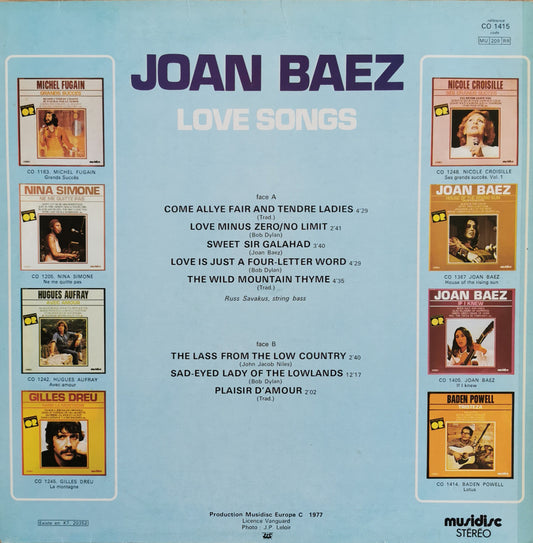 JOAN BAEZ - Love Songs