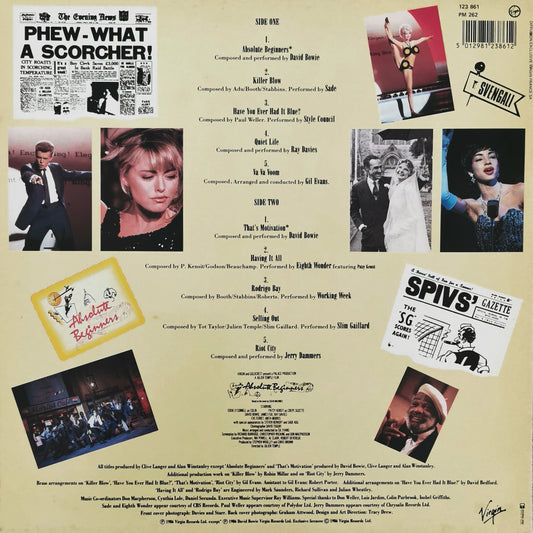 ABSOLUTE BEGINNERS THE MUSICAL - Songs From The Original Motion Picture