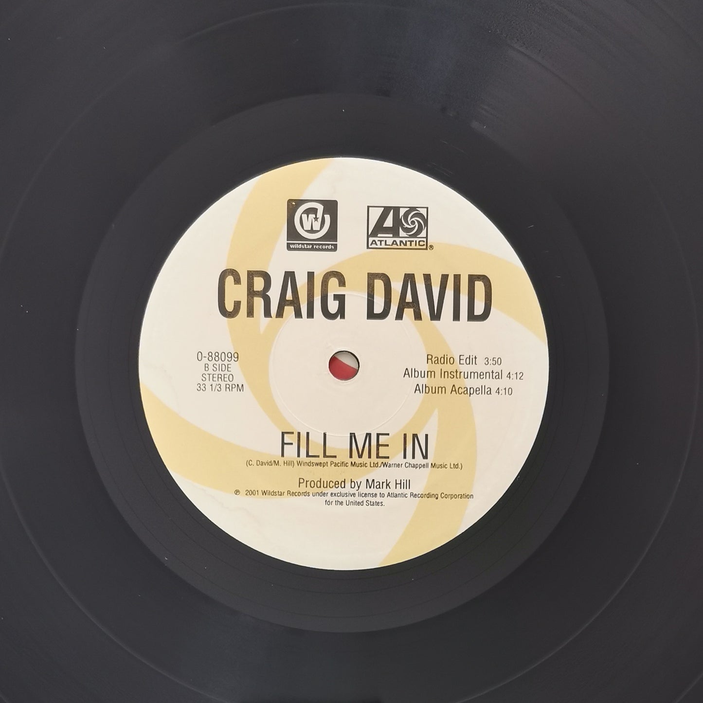 CRAIG DAVID - Fill Me In