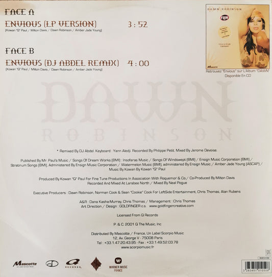 DAWN ROBINSON - Envious (DJ Abdel Remix)