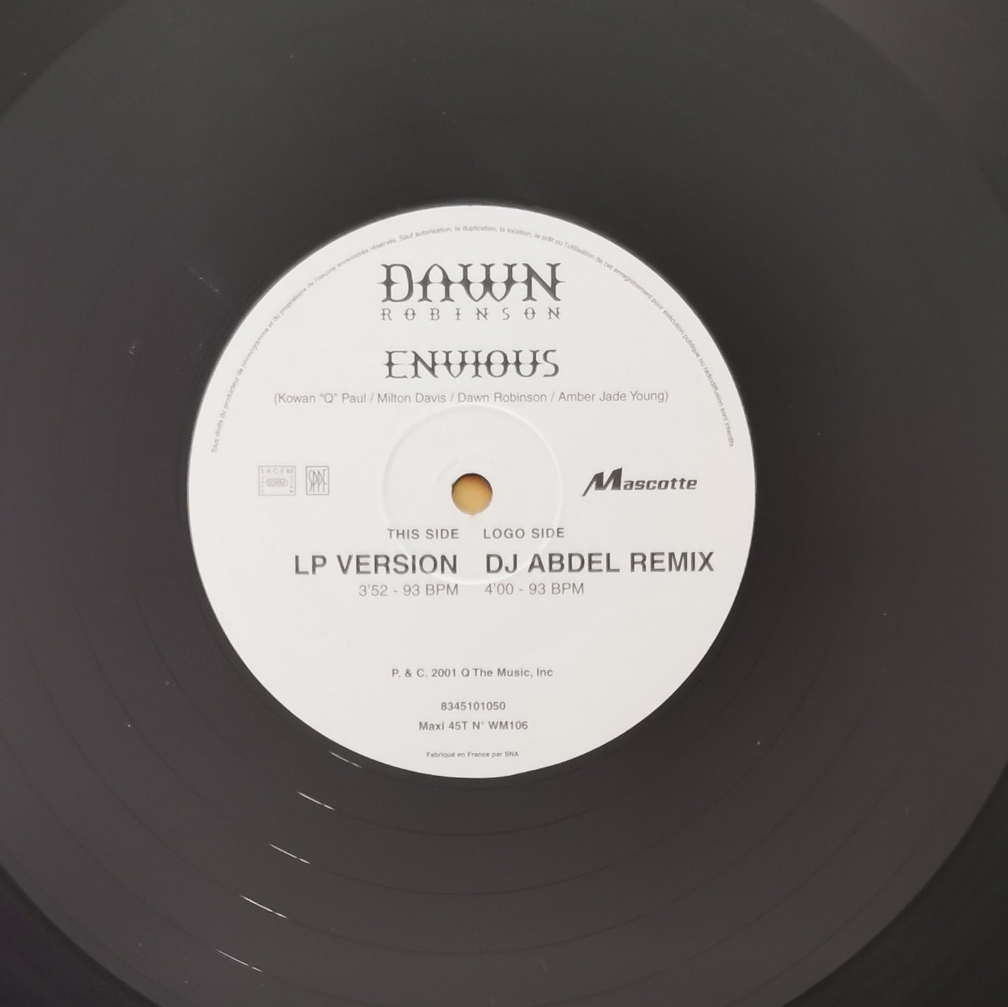 DAWN ROBINSON - Envious (DJ Abdel Remix)