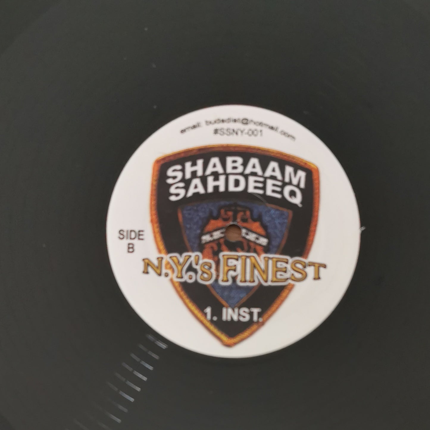 SHABAAM SAHDEEQ - N.Y.'s Finest