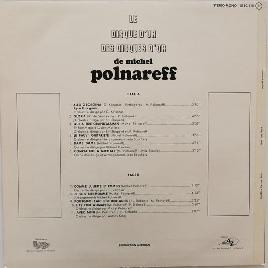 MICHEL POLNAREFF - Le Disque D'or Des Disques D'or N°2