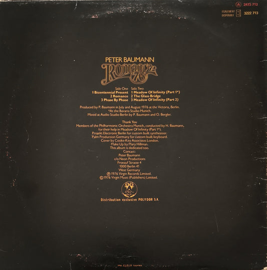 PETER BAUMANN - Romance 76