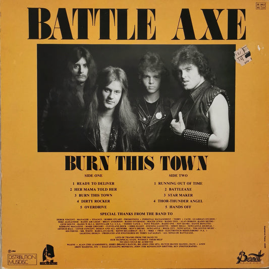 BATTLE AXE - Burn This Town