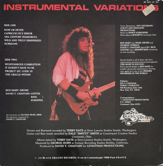 DAVID T. CHASTAIN - Instrumental Variations
