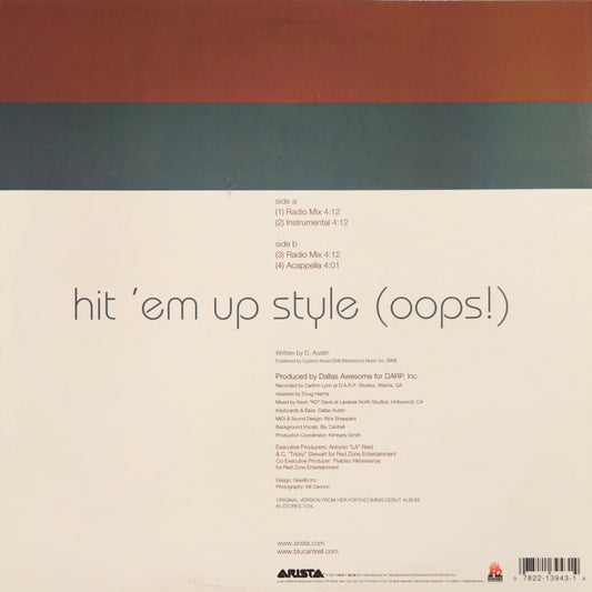 BLUE CANTRELL - Hit 'Em Up Style (Oops!)