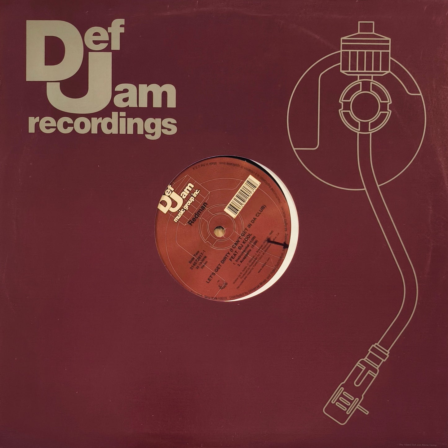 REDMAN Feat. DJ KOOL - Let's Get Dirty (I Can't Get In Da Club)