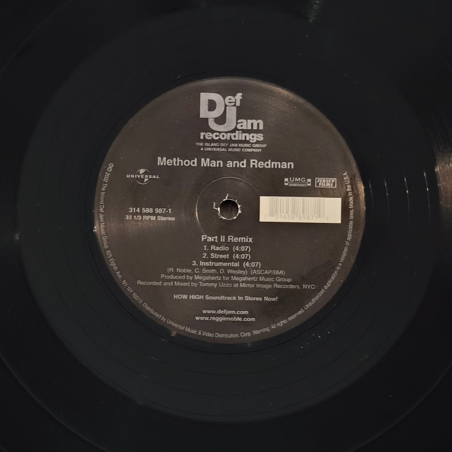 METHOD MAN & REDMAN - Part II Remix / Let's Do It