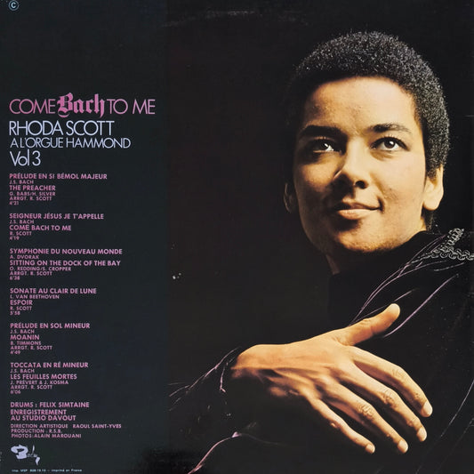 RHODA SCOTT - A L'Orgue Hammond Vol. 3 Come Bach To Me
