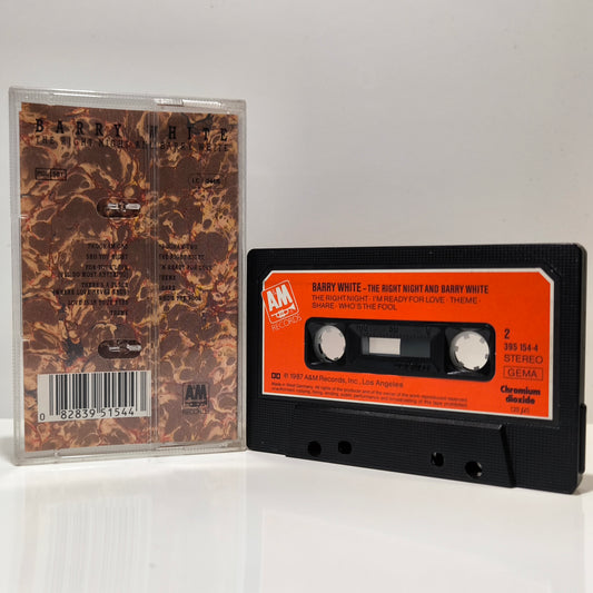 BARRY WHITE - The Right Night & Barry White