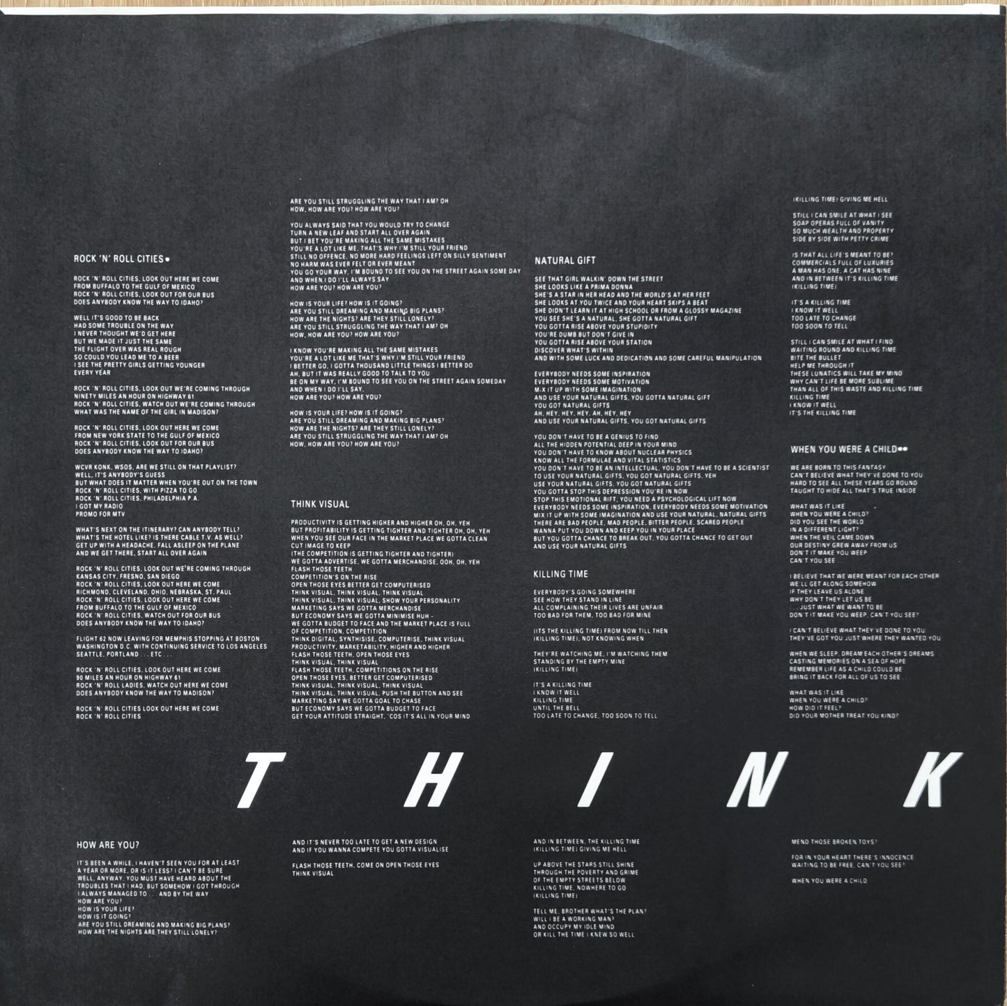 THE KINKS - Think Visual