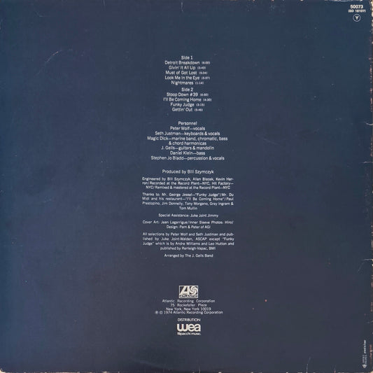 J. GEILS BAND - Nightmares ...And Other Tales From The Vinyl Jungle