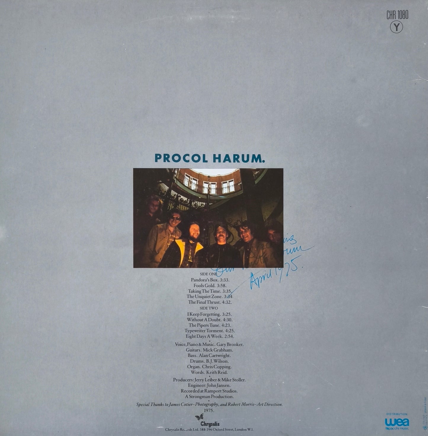 PROCOL HARUM - Procol's Ninth