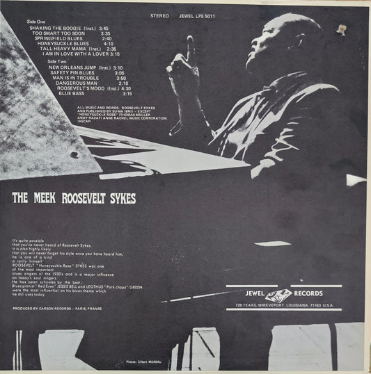 ROOSEVELT SYKES - The Meek Roosevelt Sykes (pressage US)