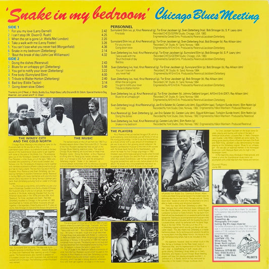 CHICAGO BLUES MEETING - 'Snake In My Bedroom'