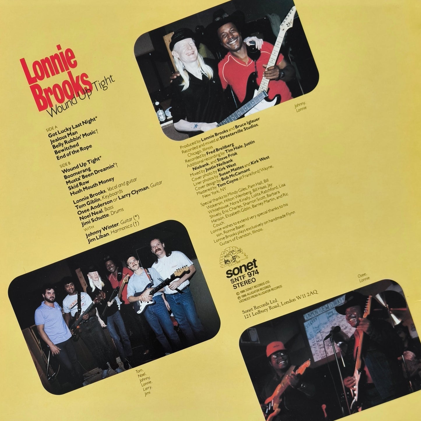 LONNIE BROOKS - Wound Up Tight