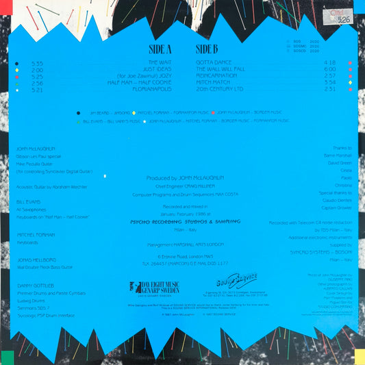 JOHN McLAUGHLIN and MAHAVISHNU - Adventures In Radioland