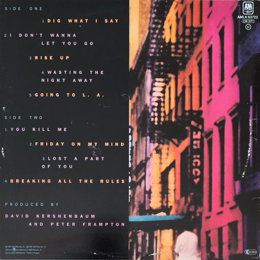 PETER FRAMPTON - Breaking All The Rules