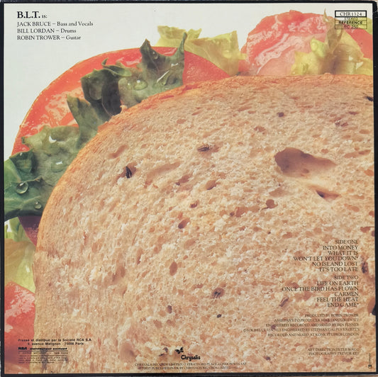 ROBIN TROWER / BILL LORDAN / JACK BRUCE - B.L.T.