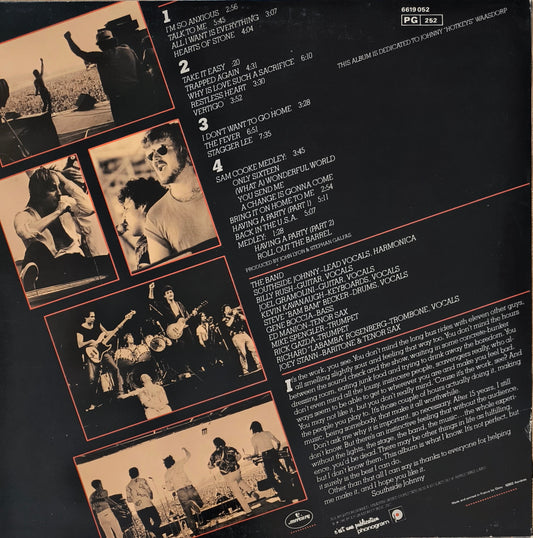 SOUTHSIDE JOHNNY AND THE ASBURY JUKES - Live (Reach Up And Touch The Sky)