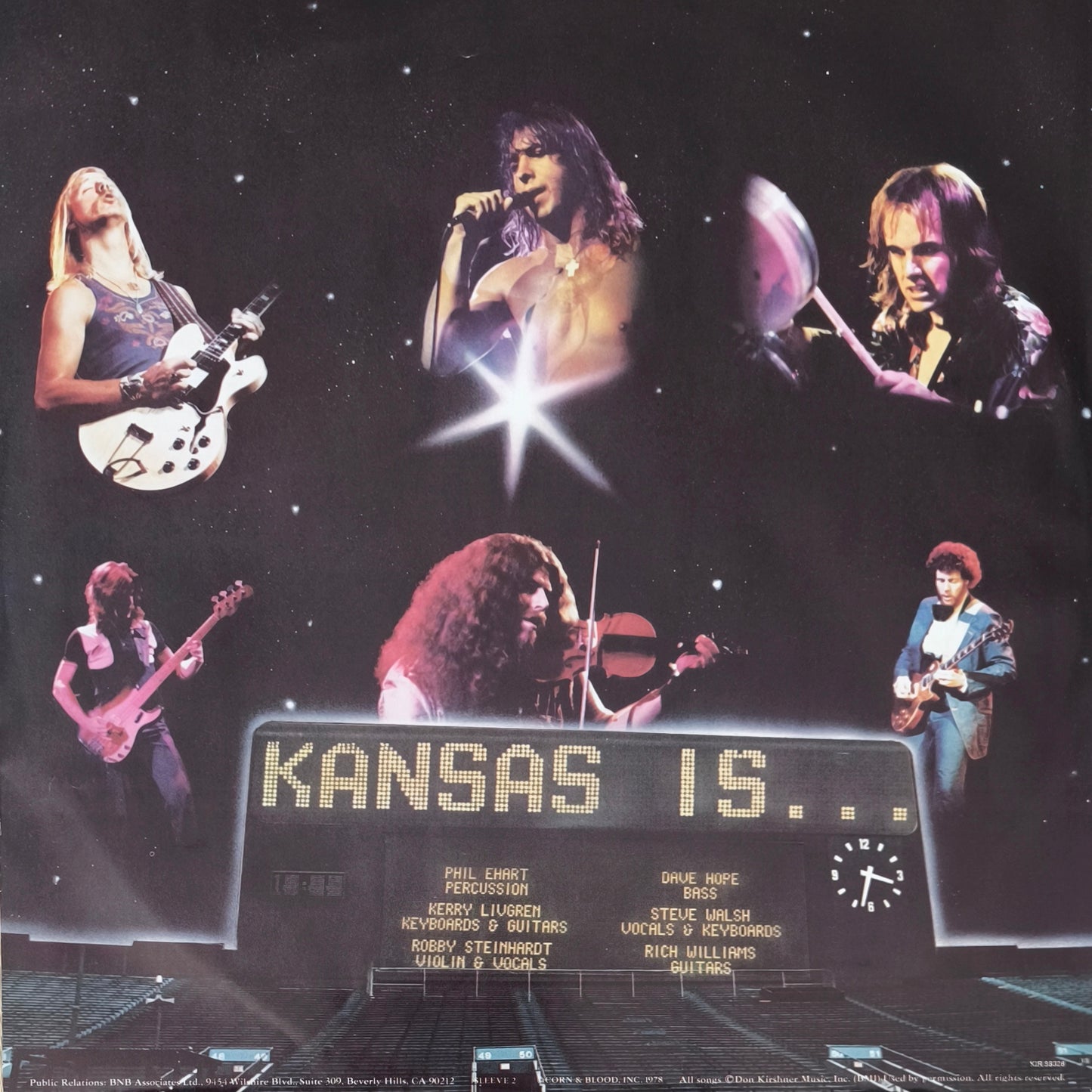 KANSAS - Two For The Show