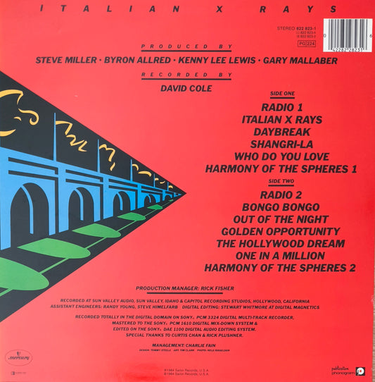 STEVE MILLER BAND - Italian X Rays