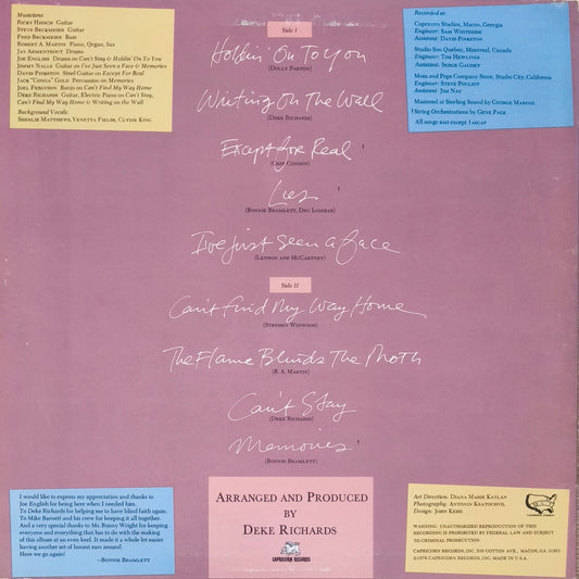 BONNIE BRAMLETT - Memories