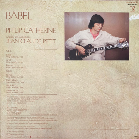 PHILIP CATHERINE - Babel