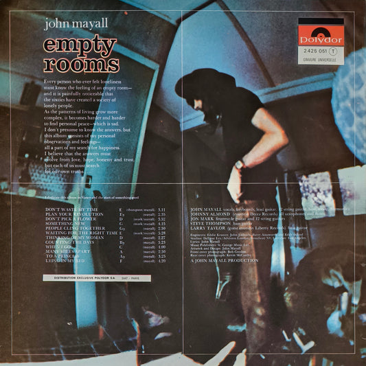 JOHN MAYALL - Empty Rooms