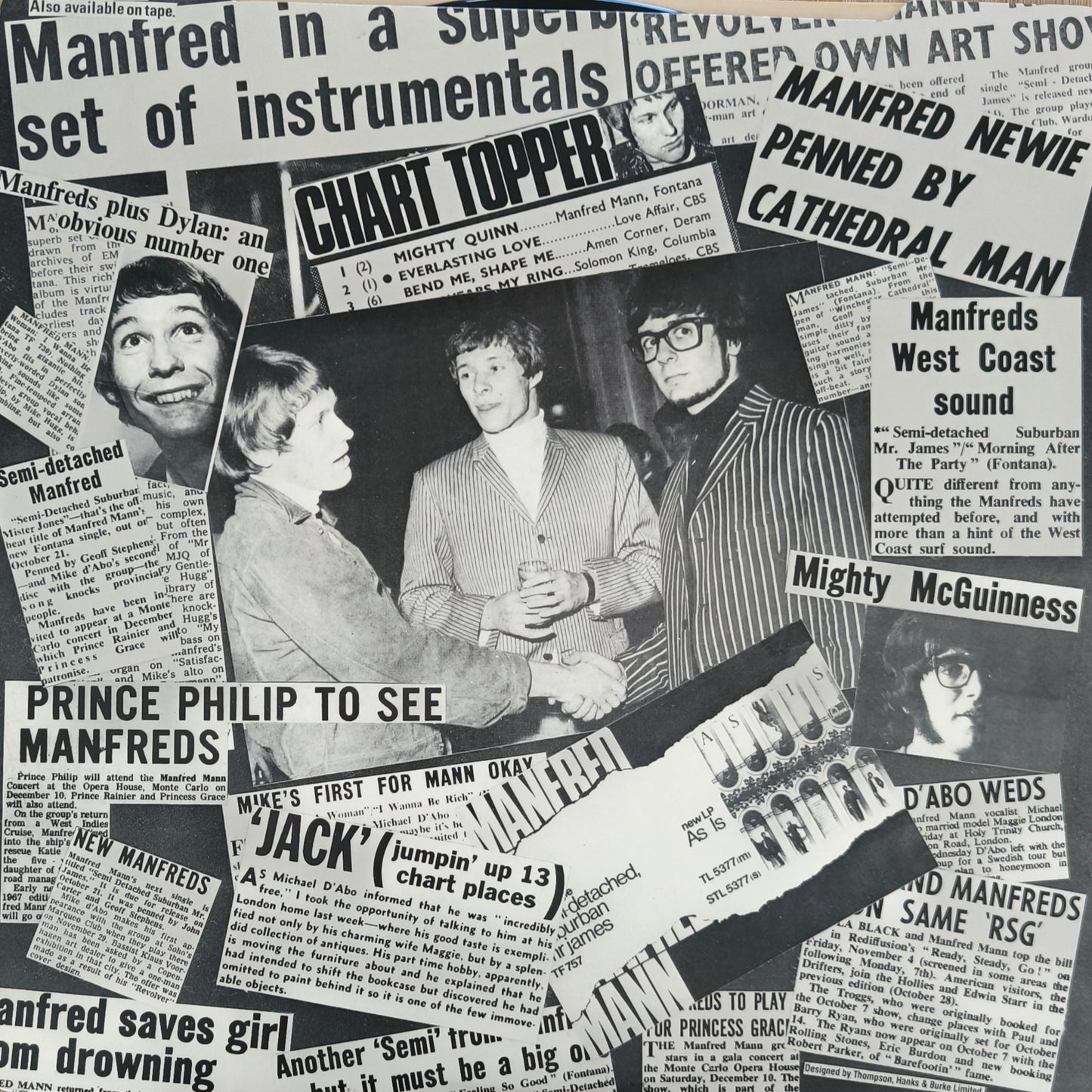 MANFRED MANN - Semi-Detached Suburban (20 Great Hits Of The Sixties)
