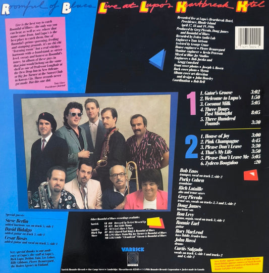 ROOMFUL OF BLUES - Live At Lupo's Heartbreak Hotel