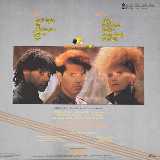 THOMPSON TWINS - Quick Step & Side Kick