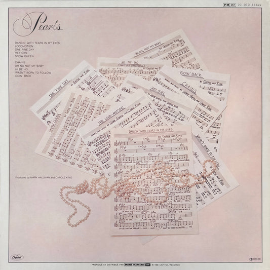 CAROLE KING - Pearls Songs Of Goffin And King