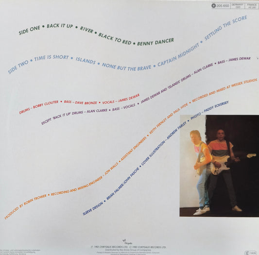 ROBIN TROWER - Back It Up