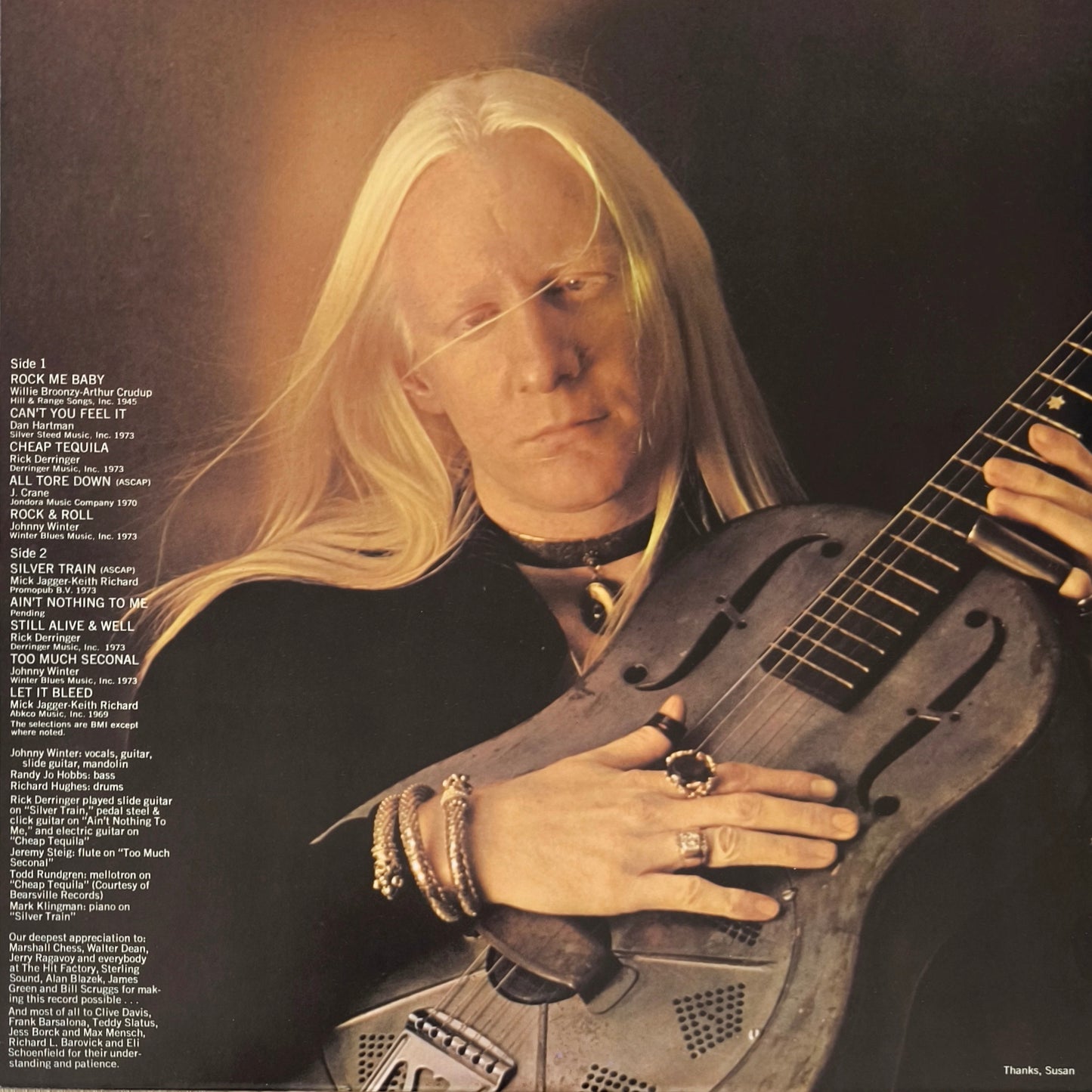 JOHNNY WINTER - Still Alive And Well