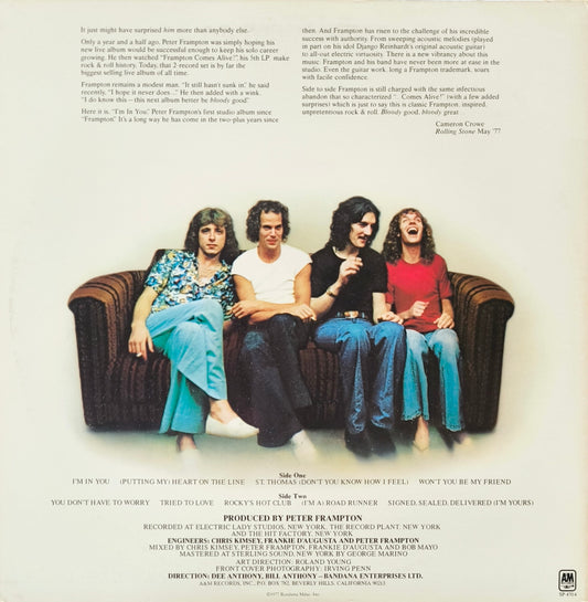 PETER FRAMPTON - I'm in You