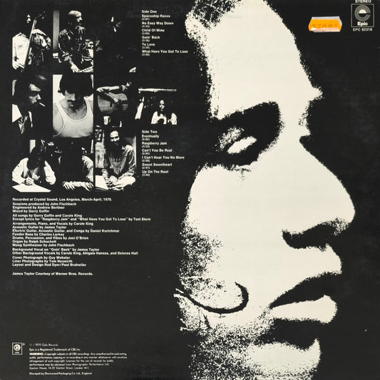 CAROLE KING - Writer: Carole King (pressage UK)