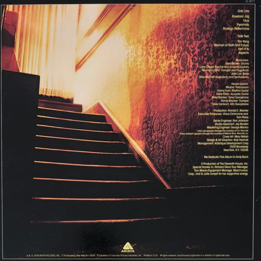 THE ELEVENTH HOUSE Featuring LARRY CORYELL - Aspects (pressage US)