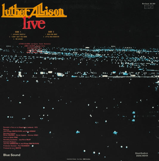 LUTHER ALLISON - Live